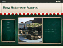 Tablet Screenshot of miragemediterranean.com